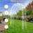 98.5“ H Metal Arch Garden Arbor In White-119463145