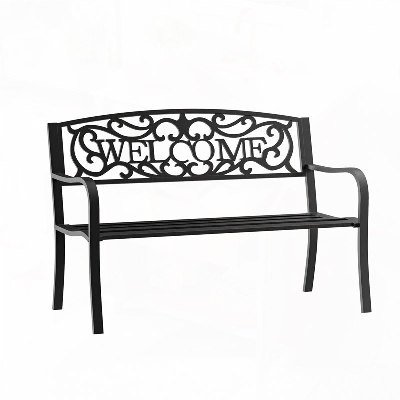 Banc de patio extérieur