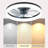 Ceiling Fan With Lights Dimmable LED
