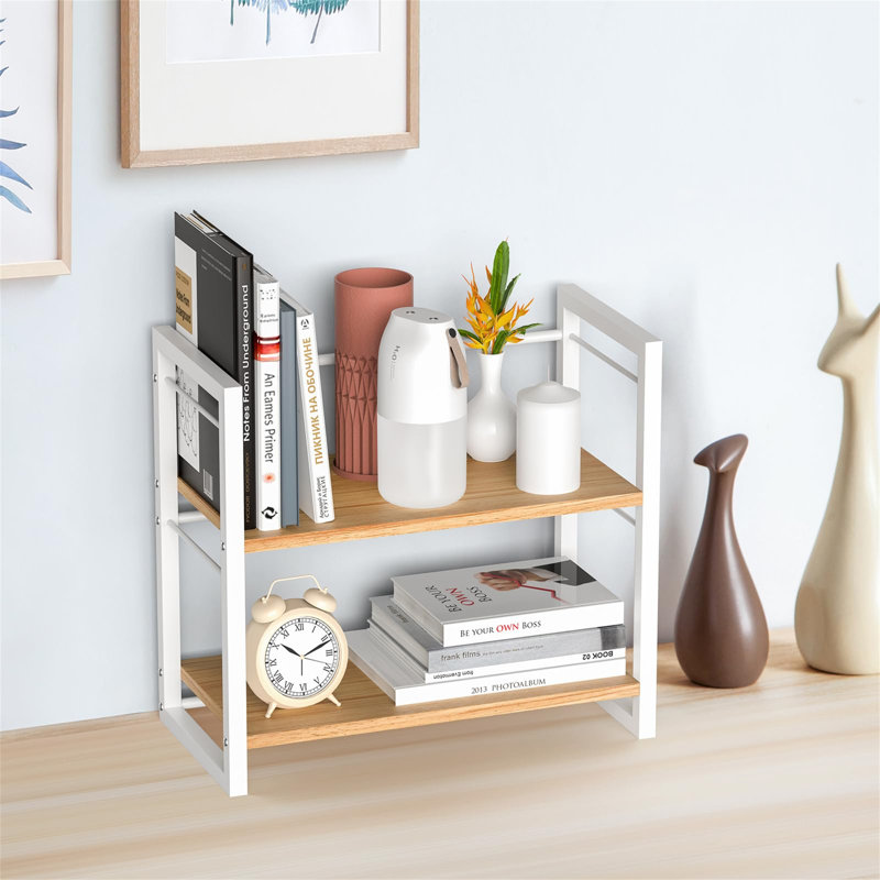 Desk Organiser, White/Beige