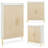 35.43 Inch 6-Tier Entryway Shoe Storage Cabinet With Doors Metal Legs & Adjustable Shelves-824266343