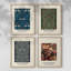 «William Morris XV», ensemble de 4 reproductions encadrées-1009112689-1009112685