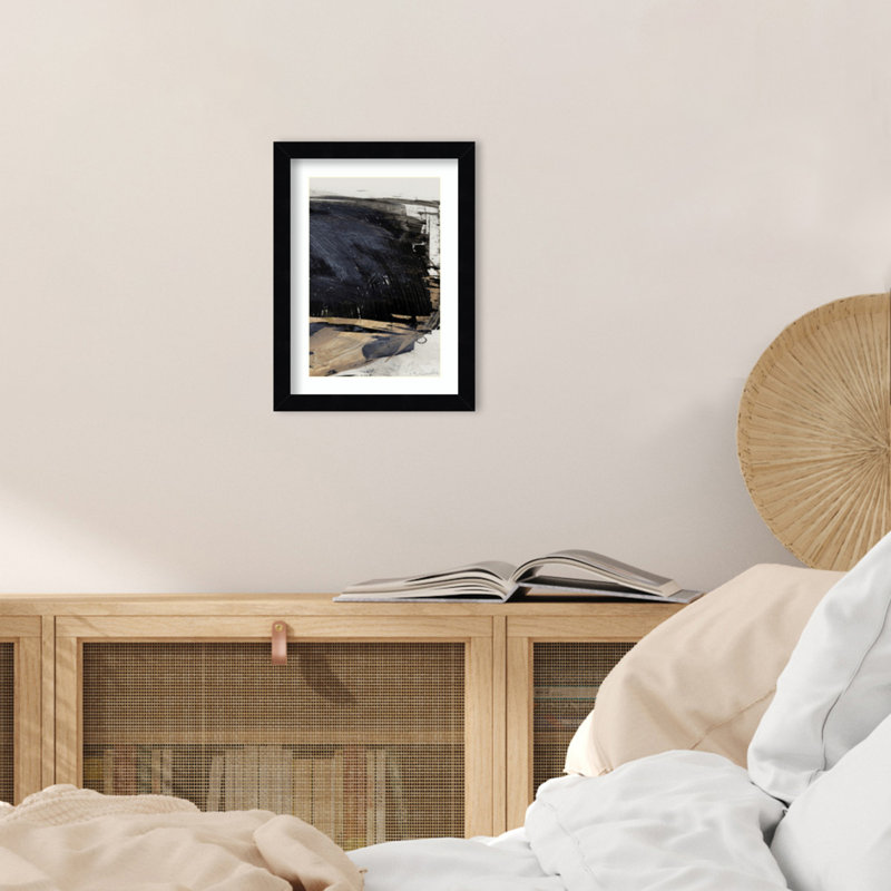 «Snap No3» par Dan Hobjour, impression sur bois encadrée, Noir Svelte, H 13 po x l 10 po
