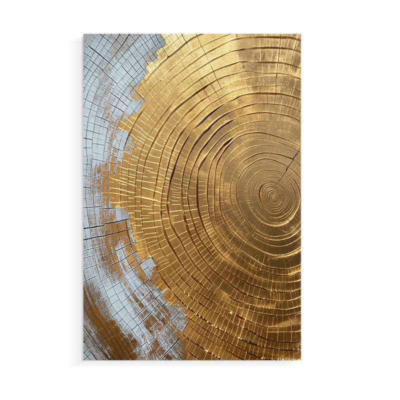 Série ABSTRACT CLIV - Impression sur toile seulement - NON CADRE, H 12 po x l 8 po