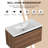 Britta 36'' Single Bathroom Vanity with Resin Top