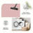 Dusty Blush Pink Lattice carpet-easy to clean, machine-washable, soft and comfortable; suitable for door mats, kitchens, living rooms, bedrooms, corridors, and laundry areas. Easy to clean, durable carpet for home decoration.-129764883