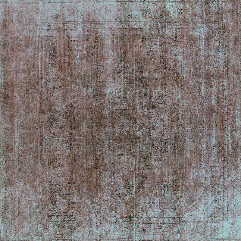 Fazia Performance Oriental Indoor Rug, Square 8'