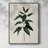 Soft Greenery I Framed Print - Solid Wood-1246675964
