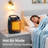 Space Heater - Handle Indoor Portable Electric Heaters, 2 Speed Adjustable PTC Fast Heating Ceramic Room Small Heater for Indoors Use 1500W/750W-1943333124