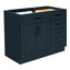 Base de meuble-lavabo simple en bois massif 42 po Osoria-85027779
