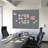 Textured Felt Wall Panels, Reusable Bulletin Boards, 12-Piece Set, With Pushpins-110651709