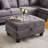 Upholstered 80.5'' Sleeper Sofa