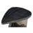 24" Black Marble Pedestal End Table
