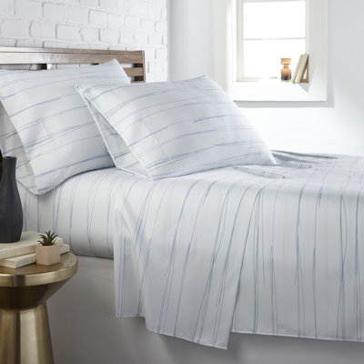 Ensemble de draps rayés Horizon