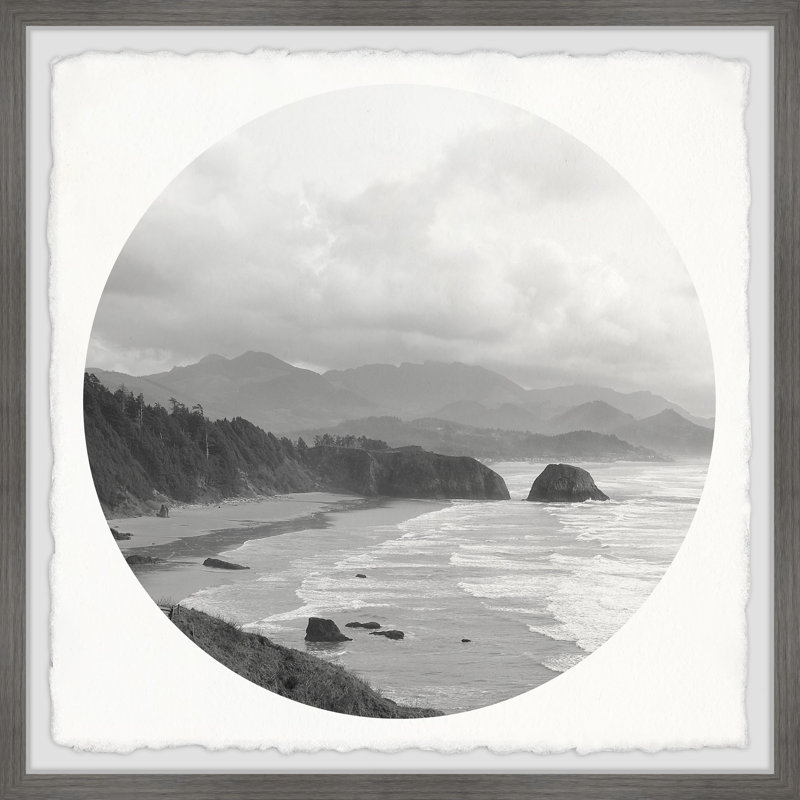 High Rock Cliffs by Marmont Hill - Single Picture Frame Painting, 61cm H x 61cm W
