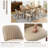 Dining Chairs Set of  Upholstered Fabric Side Chairs with Padded Seat-983631793-983631438