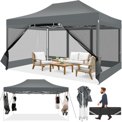 3 x 4.5m Steel Canopy