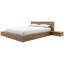 Ensemble de chambre à coucher avec lit plateforme 3 pièces Makoa-1256774158-1273152012