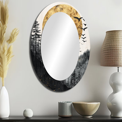 Miroir mural gothique
