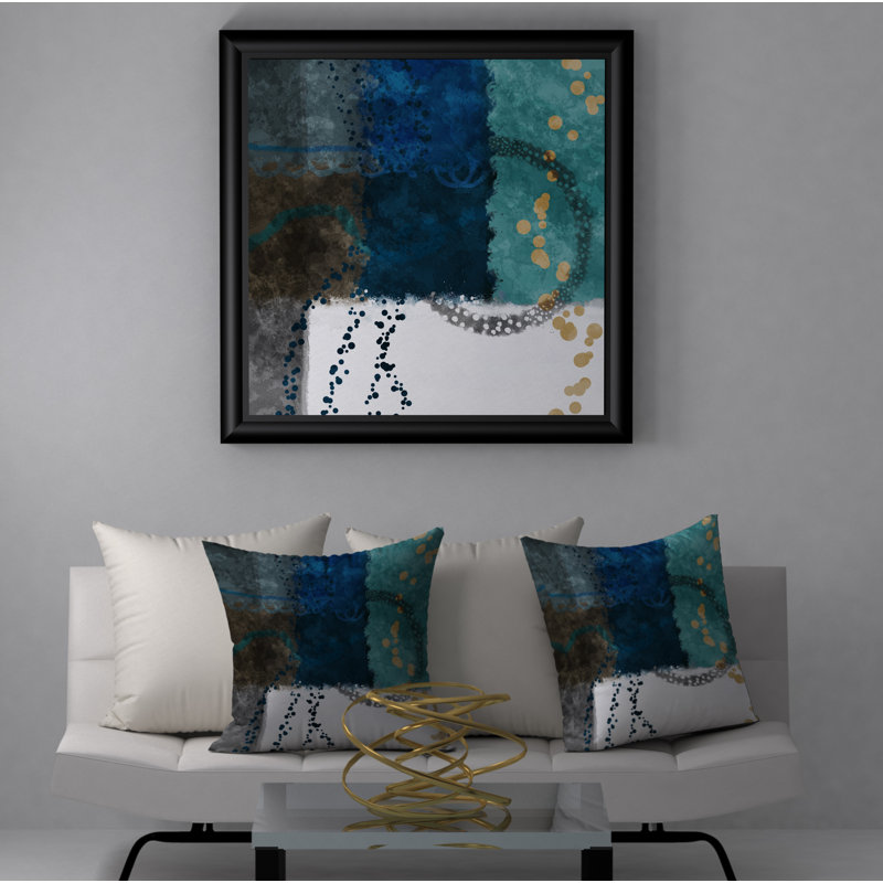 Housse de coussin carrée/insert, 24" X 24"