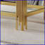 Table basse de luxe en verre trempé avec structure en acier inoxydable - peu encombrante et facile à nettoyer pour le salon-1148583585