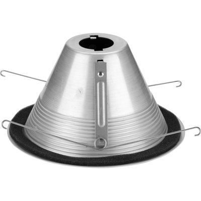 6" Recessed Step Baffle Trim For 6" Shallow Housing