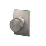 F Series Bowery Privacy Knobset with Century Rosette