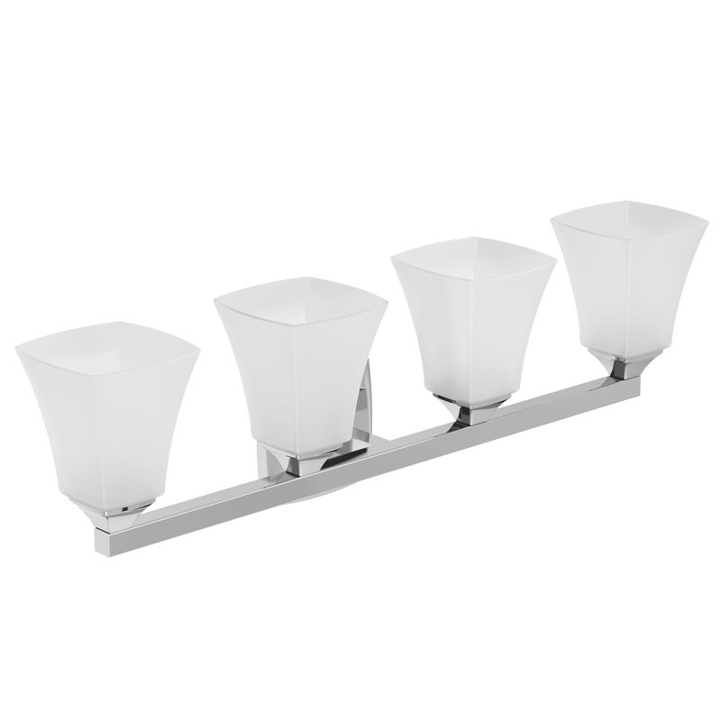 Moen Voss 4-Light Vanity Light, Chrome, 4