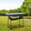 46.46 in. L Aluminum Rectangular Picnic Table
