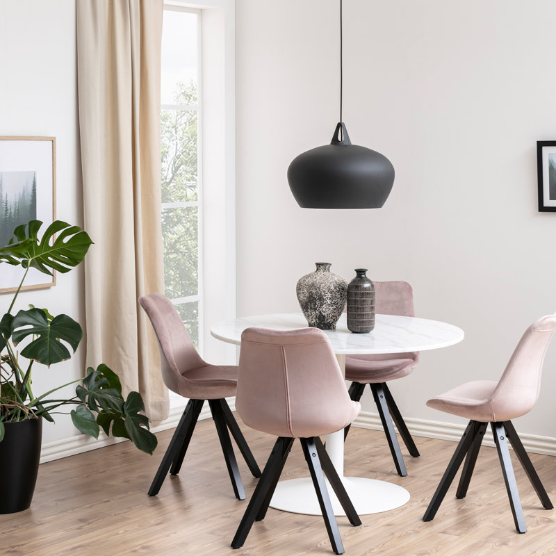 Baskas Dining Table, White