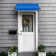Awntech Charleston Acrylic Fabric Awning with Iron Scroll Arms