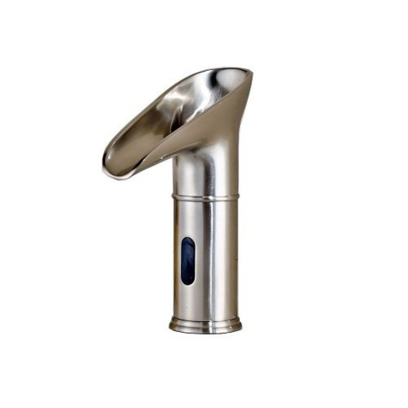 Juno Brushed Nickel LED Touchless Bathroom Sink Faucet Automatic Sensor with Temperature