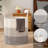 100L Collapsible Laundry Hamper - Large Woven Clothes Basket For Bedroom, Nursery & Living Room - Soft Blanket Storage With Sturdy Handles-2029648489