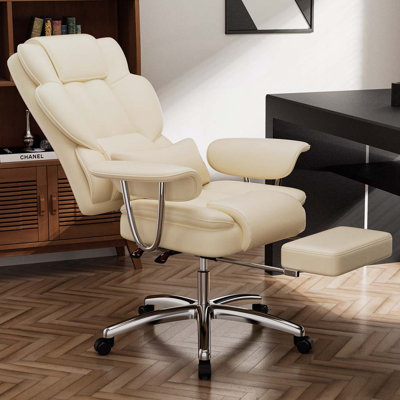 Fauteuil de direction avec repose-pieds