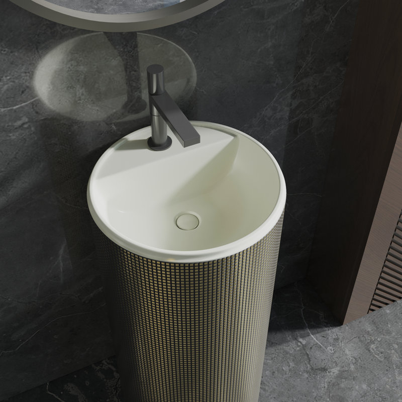 Lavabo de salle de bain 34 po