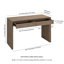 Carisha 120.98Cm W Rectangular Writing Desk-1235585581
