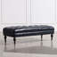 Banc rembourré noir-2117234427
