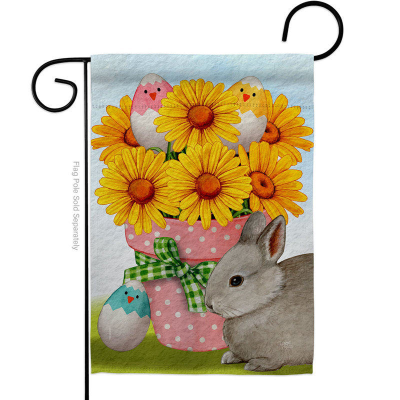 Drapeau de jardin 18,5 x 13 po