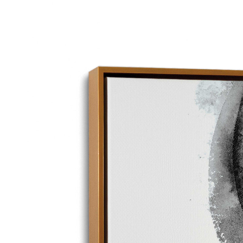 Impression sur toile dans un cadre entrelacé, Or poli, H 12,75 po x l 12,75 po