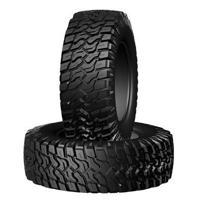 Pneus VTT/SSV 4 plis sans chambre à air, jeu de 2 – Robustes et tout-terrain pour la boue, le sable, la terre, les sentiers et le hors-piste – Compatibles quads et 4x4 – Pneus de jante de moto durables, spécifications : AT24X8-12