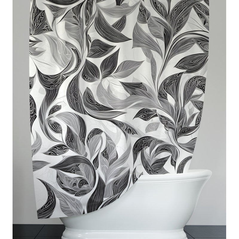 Rideau de douche Alyn, H 72 po x l 70 po