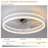 19.7'' Ceiling Fan Light With Dimmable LED-1178358618