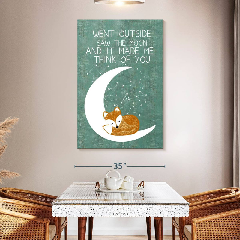 Tergel Lovers Gift Fox, 51" H x 34" W