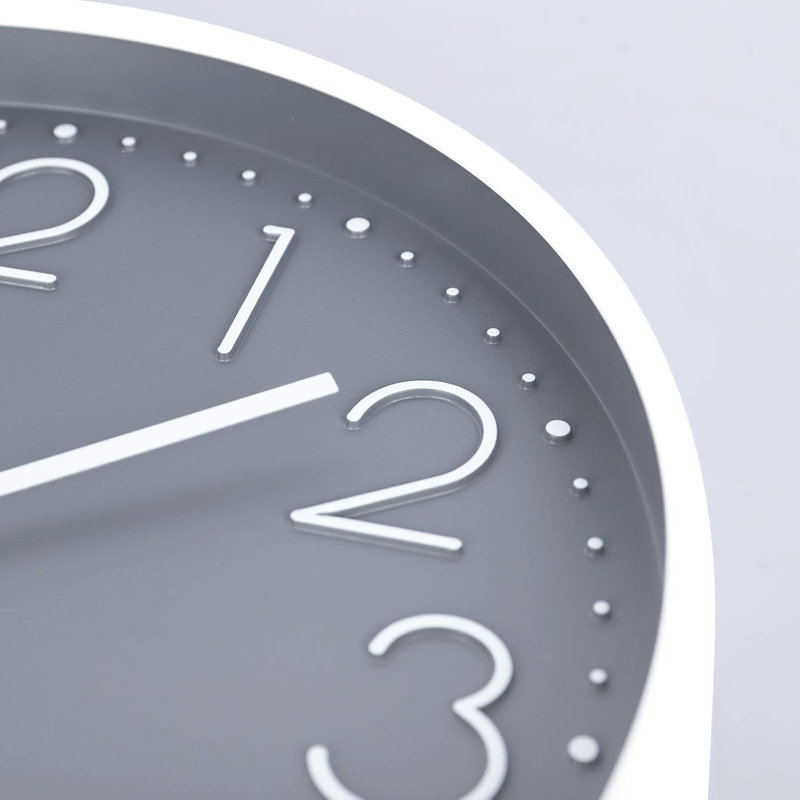 Wall Clock, Grey
