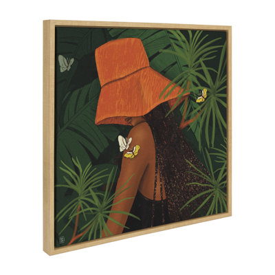 Tell Me About Hope by Mary Joak Framed Canvas Wall Art Print