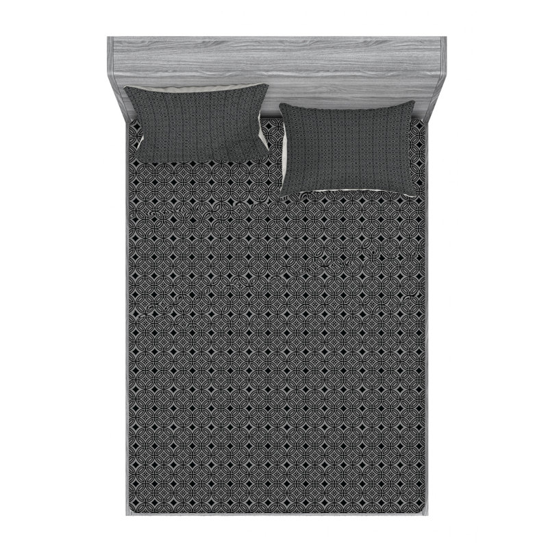 Microfiber Sheet Set, Queen Sheet Set with Fitted Sheet