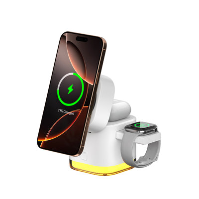 5 in 1 Charging Station Type-C 30W Fast Charging Stand for iPhone Watch AirPods