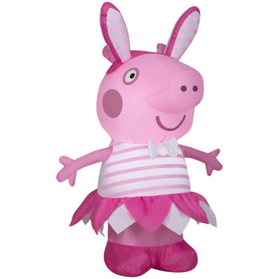 Ensemble gonflable de cochon Peppa Airblown