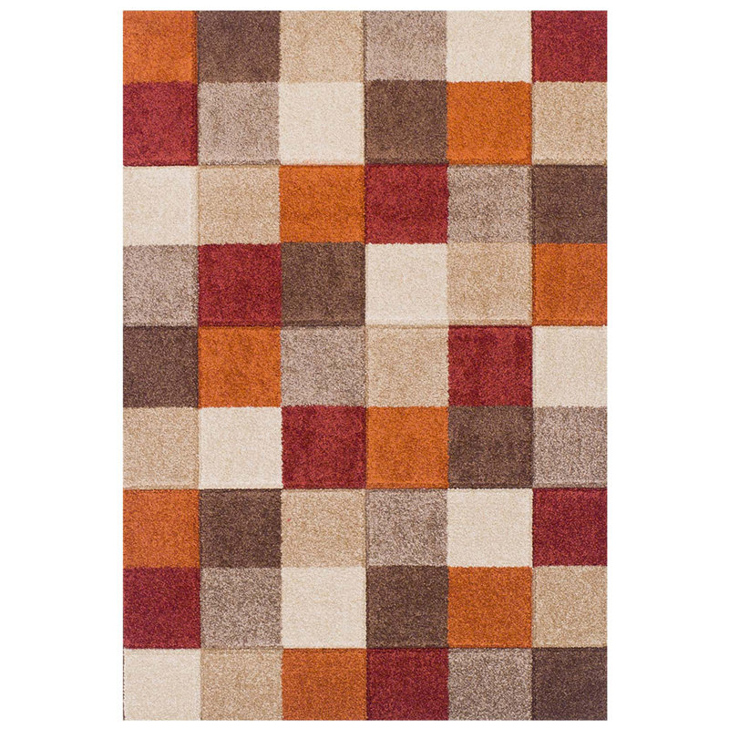 Melstone Geometric Area Rug, Rectangle 200 x 285 cm