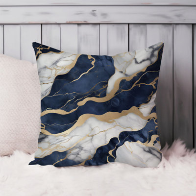 Abstract Geode Marble Dream II Pillow Cover